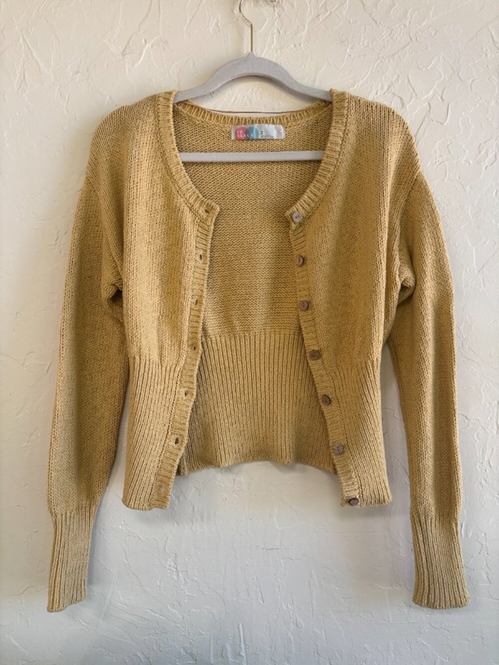 FP BEACH- Cropped Cardigan- SIze XS